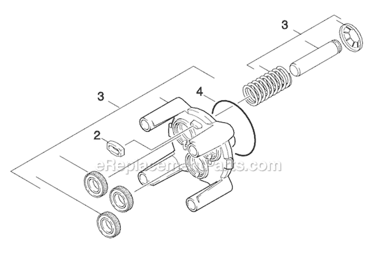 Page C Diagram and Parts List for K255 K 2.55 1.601-501.0 Karcher Pressure Washer