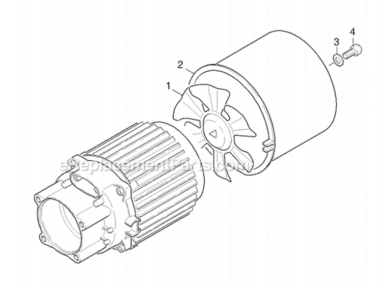 Page E Diagram and Parts List for K258MTV K 2.58 M TV 16013520 Karcher Pressure Washer