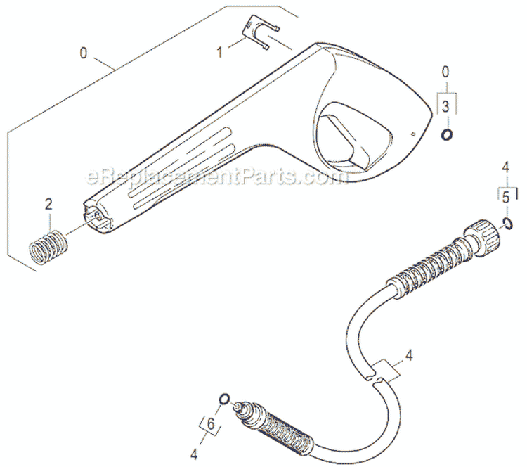 Page E Diagram and Parts List for K27 K 2.7 1.223-482.0 Karcher Pressure Washer