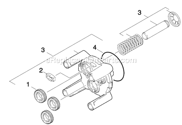 Page C Diagram and Parts List for K293PLUS K 2.93 PLUS 1.601-103.0 Karcher Pressure Washer