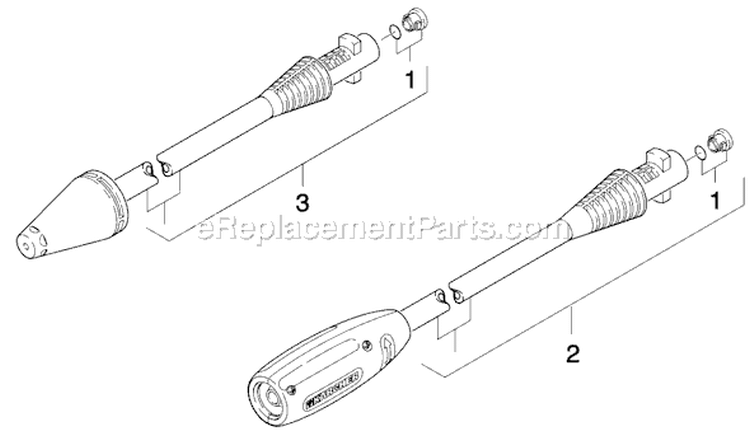 Page F Diagram and Parts List for K293PLUS K 2.93 PLUS 1.601-103.0 Karcher Pressure Washer