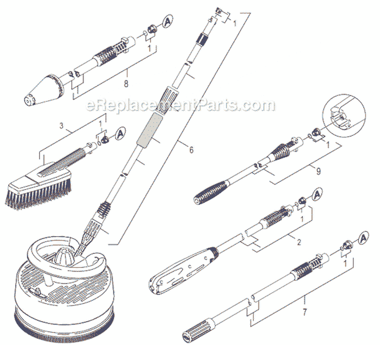 Page I Diagram and Parts List for K297M-PLUS K 2.97M-Plus 1.421-212.0 Karcher Pressure Washer