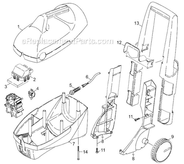 Page A Diagram and Parts List for K260M-PLUS K 260 M-Plus 1.189-301.0 Karcher Pressure Washer