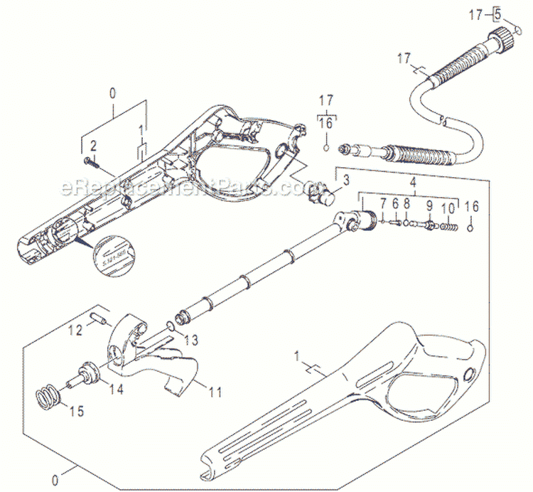 Page G Diagram and Parts List for K2730 K 270 1.227-115.0 Karcher Pressure Washer