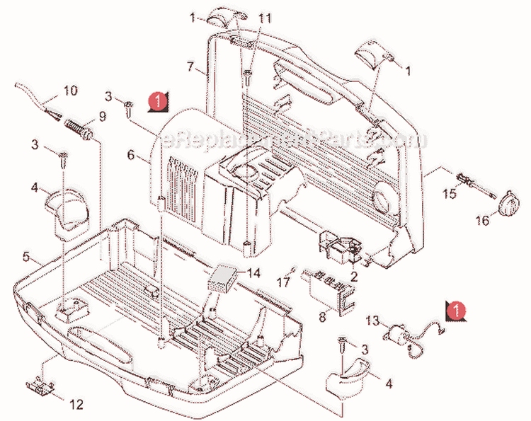 Page A Diagram and Parts List for K270TV K 270 TV 1.227-103.0 Karcher Pressure Washer