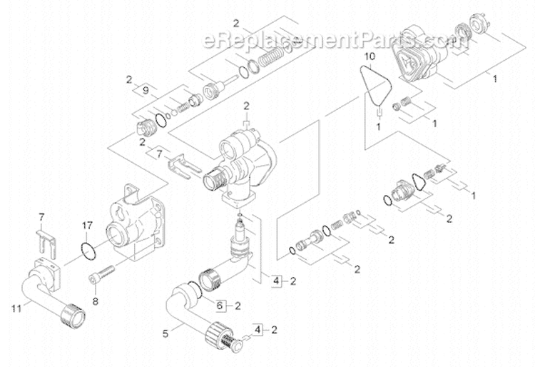 Page B Diagram and Parts List for K347MPLUS K 3.47 M PLUS 16017200 Karcher Pressure Washer