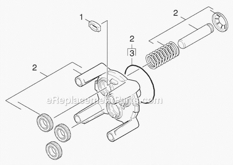 Page C Diagram and Parts List for K348MPLUS K 3.48 M PLUS 16017100 Karcher Pressure Washer
