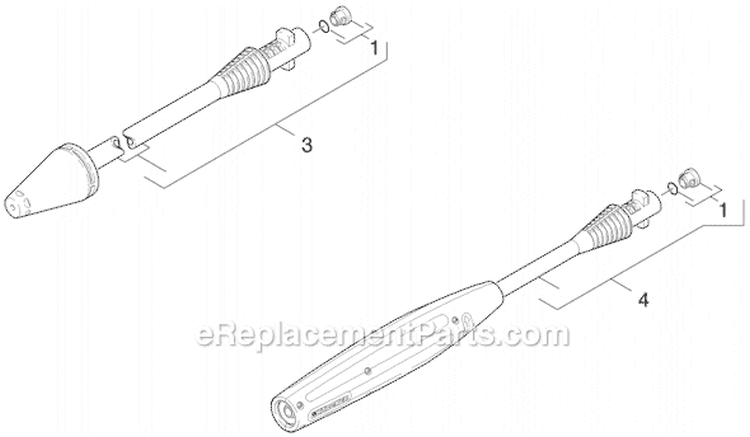 Page G Diagram and Parts List for K349MPLUS K 3.49M PLUS 16017300 Karcher Pressure Washer