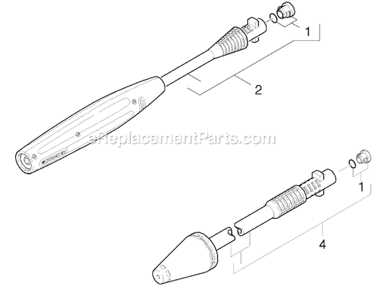 Page F Diagram and Parts List for K391M K 3.91M 16369050 Karcher Pressure Washer
