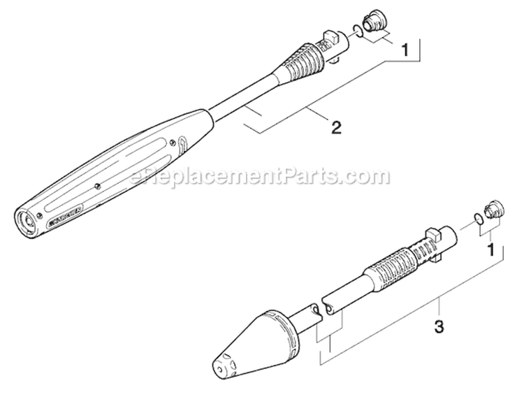 Page F Diagram and Parts List for K392MPLUS K 3.92 M Plus 1.423-854.0 Karcher Pressure Washer