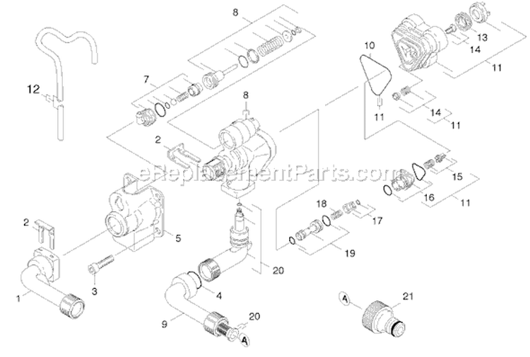 Page B Diagram and Parts List for K398MPLUS-WB K 3.98M PLUS-WB 16366220 Karcher Pressure Washer