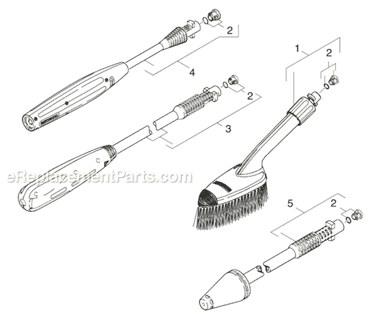Page F Diagram and Parts List for K399MD-PL-WB K 3.99MD-PL-WB 1.423-234.0 Karcher Pressure Washer