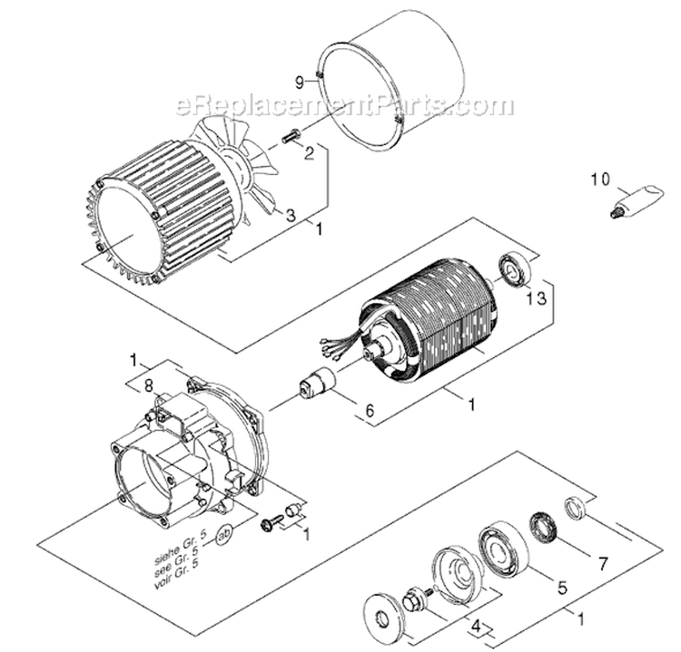 Page D Diagram and Parts List for K302 K 302 1.994-932.0 Karcher Pressure Washer