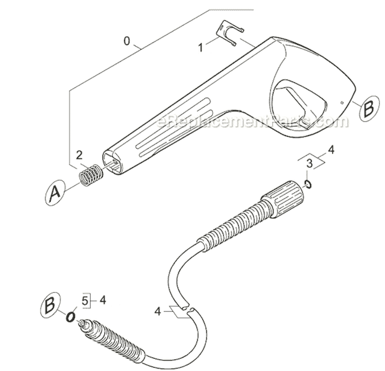 Page F Diagram and Parts List for K320M K 320M 1.141-356.0 Karcher Pressure Washer