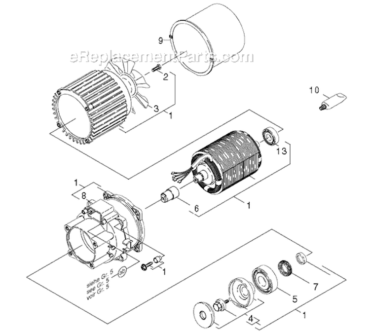 Page D Diagram and Parts List for K330 K 330 1.994-934.0 Karcher Pressure Washer