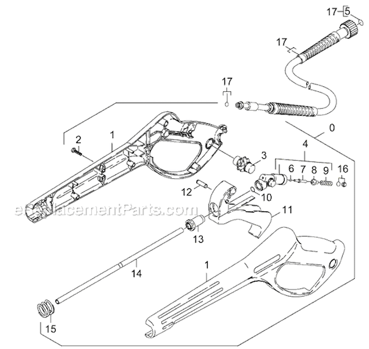 Page G Diagram and Parts List for K330M-PLUS K 330 M-Plus 1.994-960.0 Karcher Pressure Washer
