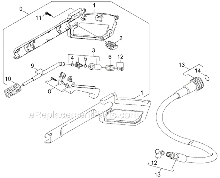 Page G Diagram and Parts List for K355 K 355 1.786-680.0 Karcher Pressure Washer