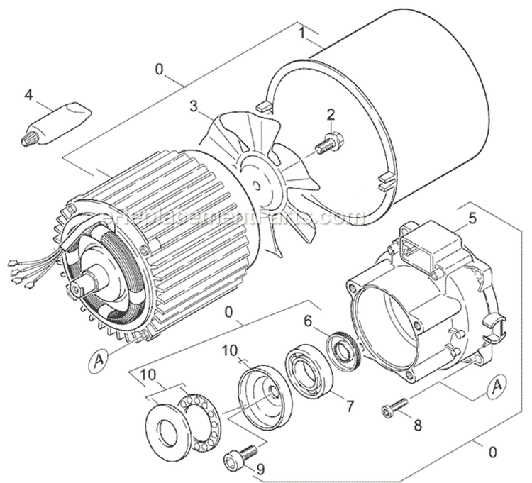 Page E Diagram and Parts List for K360M-PL-WB K 360M-PL-WB 1.141-136.0 Karcher Pressure Washer