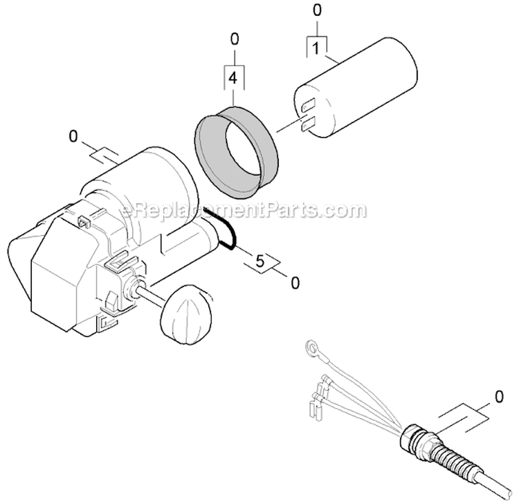Electric Box Diagram and Parts List for K3690 K 3.690 16017720 Karcher Pressure Washer