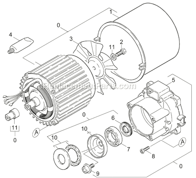 Page D Diagram and Parts List for K370 K 370 1.141-256.0 Karcher Pressure Washer