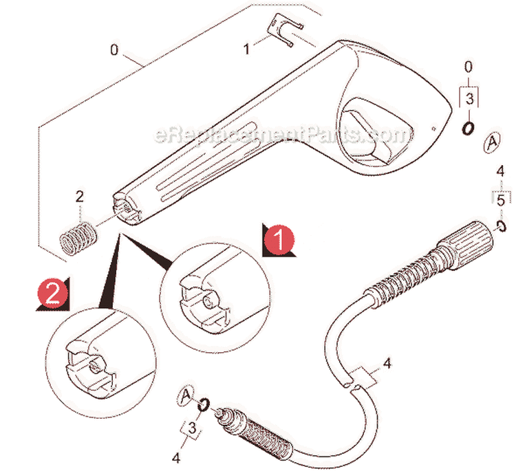 Page G Diagram and Parts List for K370 K 370 1.141-256.0 Karcher Pressure Washer