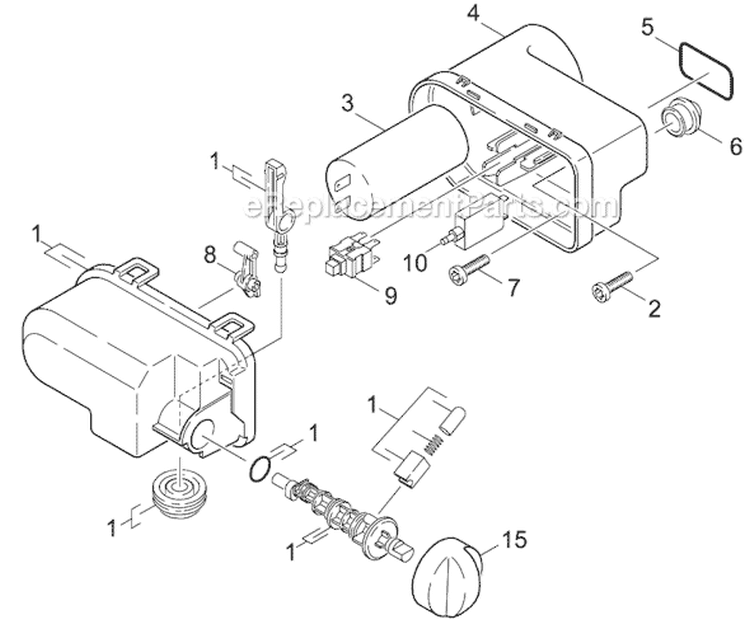 Page I Diagram and Parts List for K370 K 370 1.141-256.0 Karcher Pressure Washer