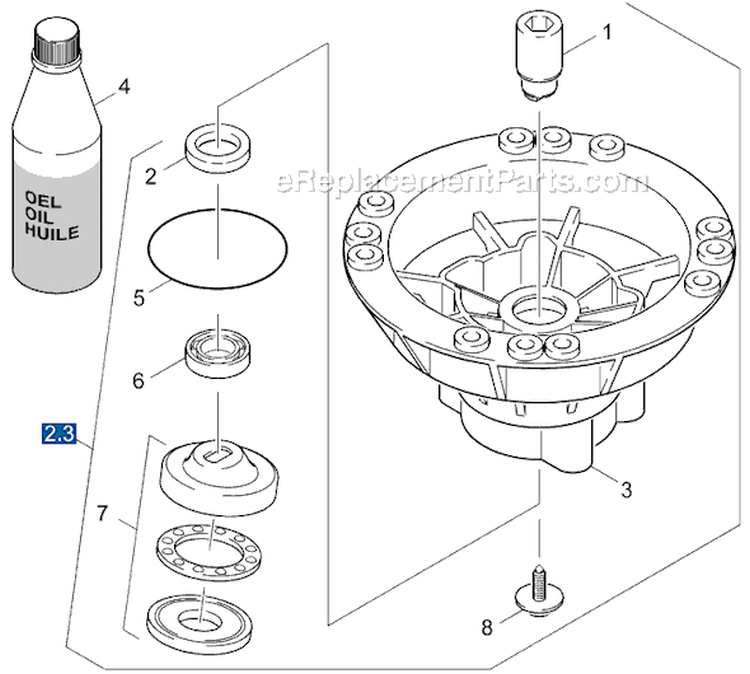 Page H Diagram and Parts List for K4000G K 4000 G 1.133-201.0 Karcher Pressure Washer
