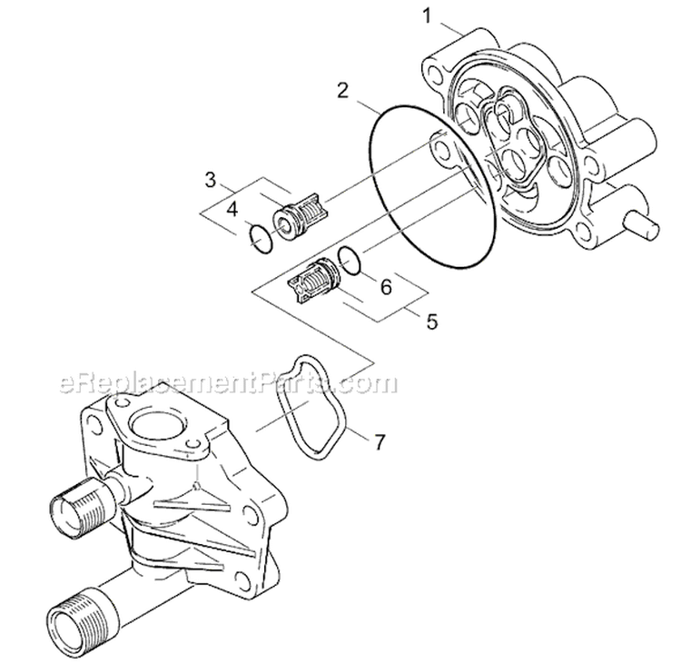 Page C Diagram and Parts List for K410 K 410 1.945-827.0 Karcher Pressure Washer