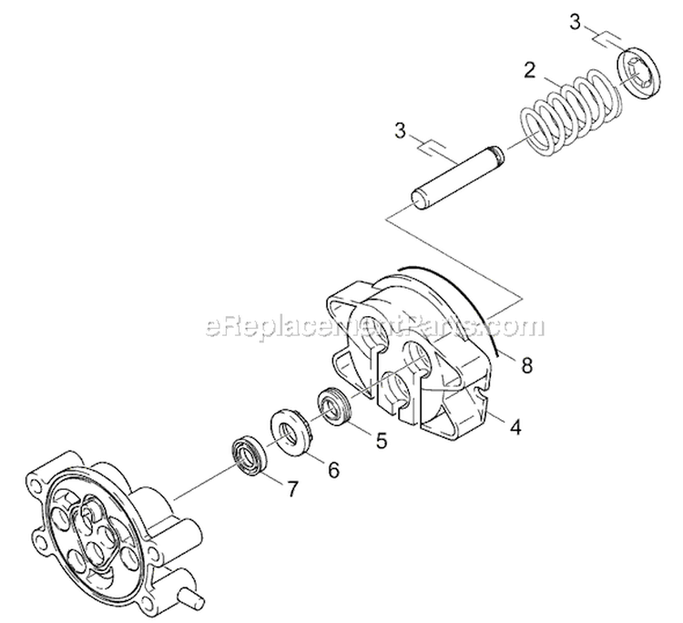 Page D Diagram and Parts List for K410 K 410 1.945-827.0 Karcher Pressure Washer