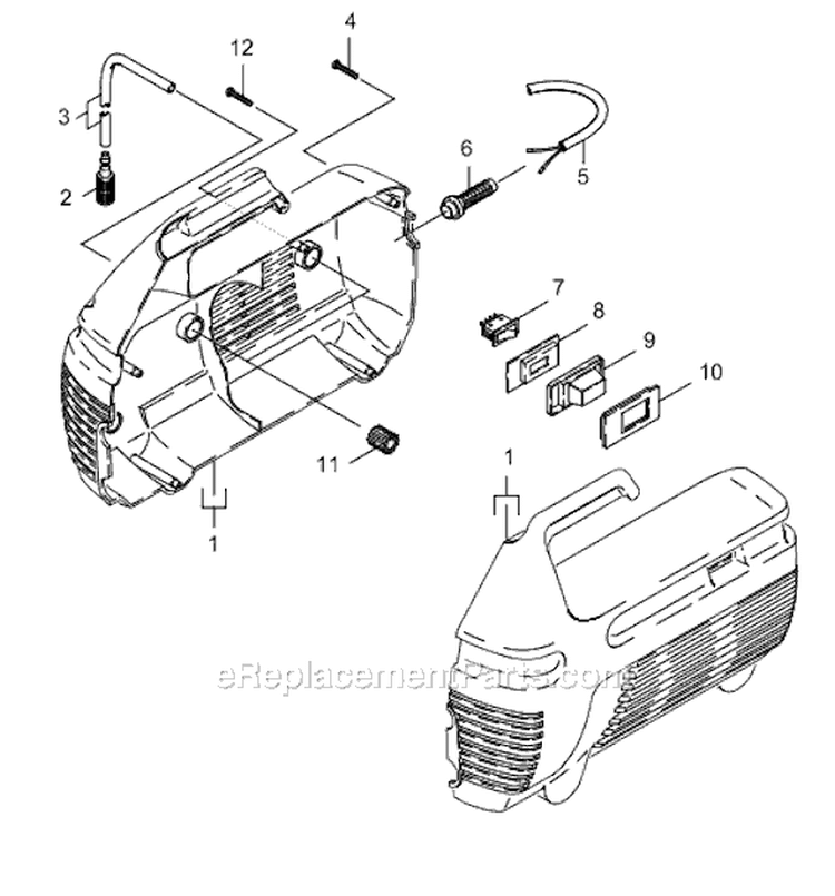 Page A Diagram and Parts List for K410 K 410 1.945-828.0 Karcher Pressure Washer