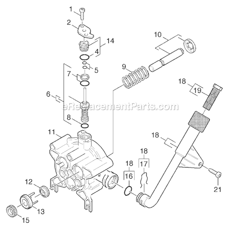 Page D Diagram and Parts List for K585MPLUS K 5.85M PLUS 13967030 Karcher Pressure Washer