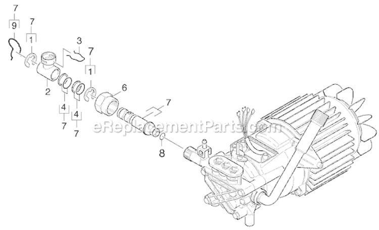 Page E Diagram and Parts List for K585MPLUS K 5.85M PLUS 13967030 Karcher Pressure Washer