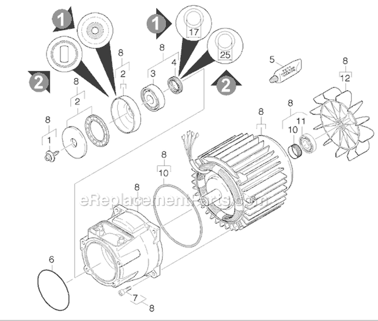 Page F Diagram and Parts List for K585MPLUS K 5.85M PLUS 13967030 Karcher Pressure Washer