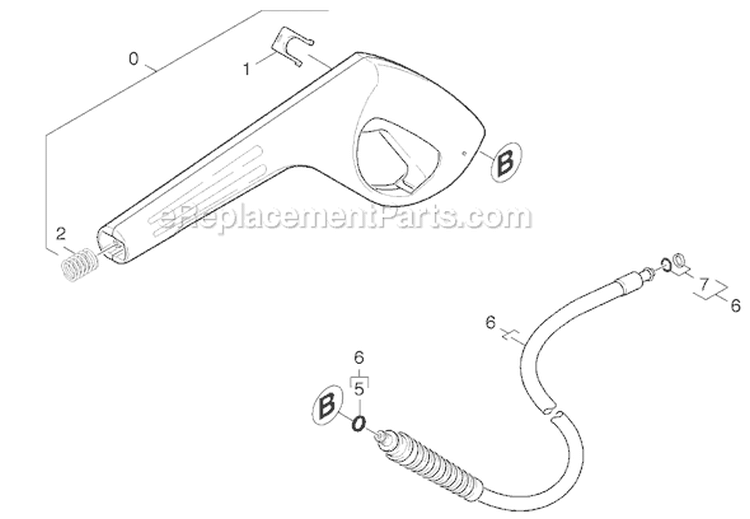 Page G Diagram and Parts List for K585MPLUS K 5.85M PLUS 13967030 Karcher Pressure Washer