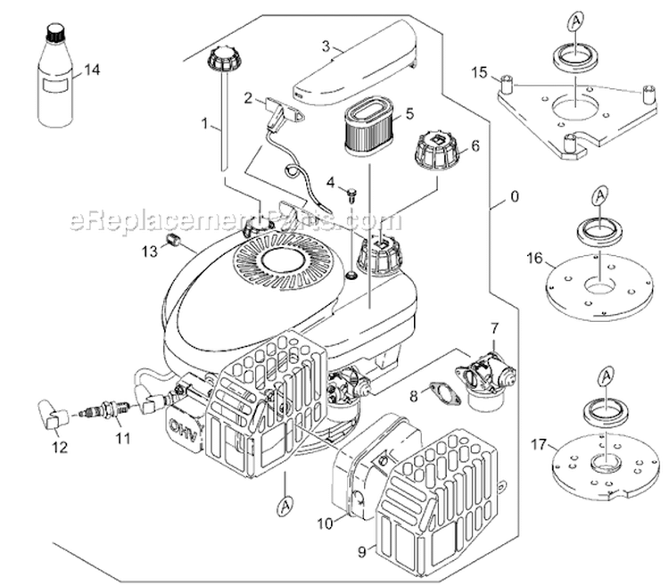 Page F Diagram and Parts List for K5000G K 5000 G 1.133-109.0 Karcher Pressure Washer