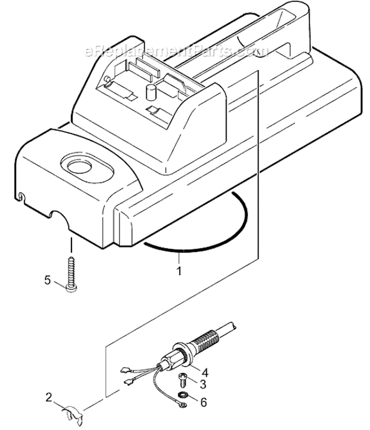 Page B Diagram and Parts List for K510 K 510 1.983-680.0 Karcher Pressure Washer