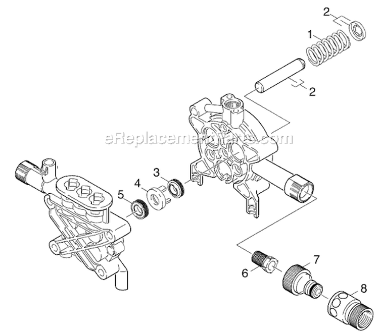 Page C Diagram and Parts List for K520MDI-PLUS K 520M DI-Plus 1.069-700.0 Karcher Pressure Washer