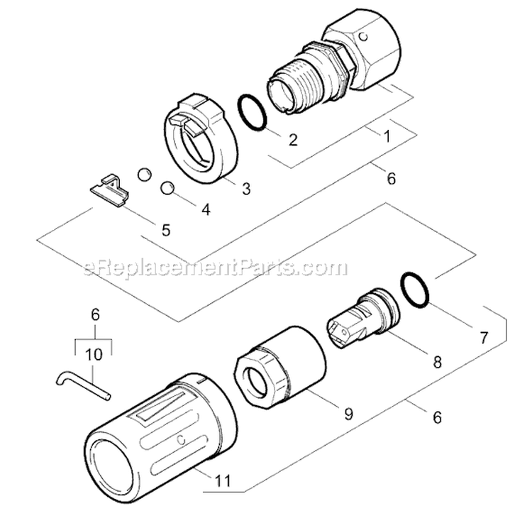 Page L Diagram and Parts List for K5800GH K 5800 GH 1.194-103 Karcher Pressure Washer