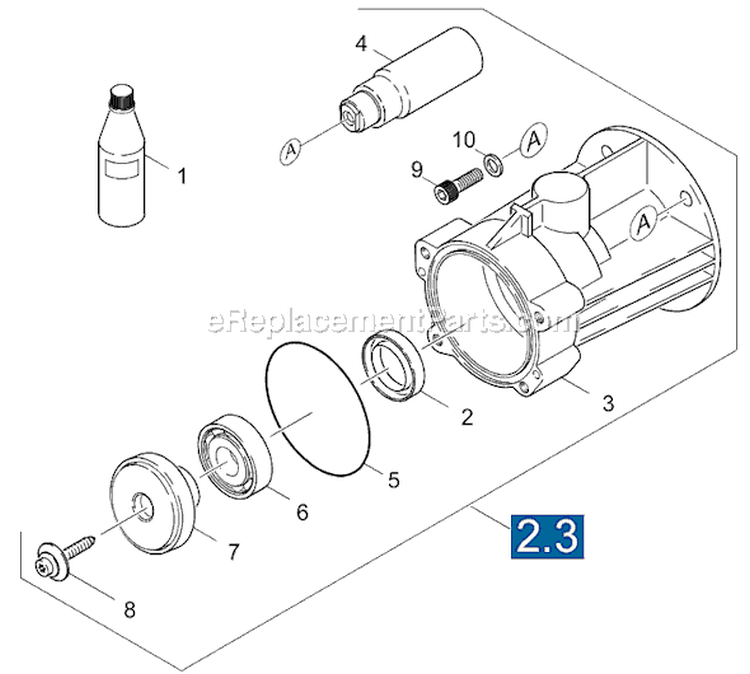 Page G Diagram and Parts List for K5800GH K 5800 GH 1.194-103 Karcher Pressure Washer