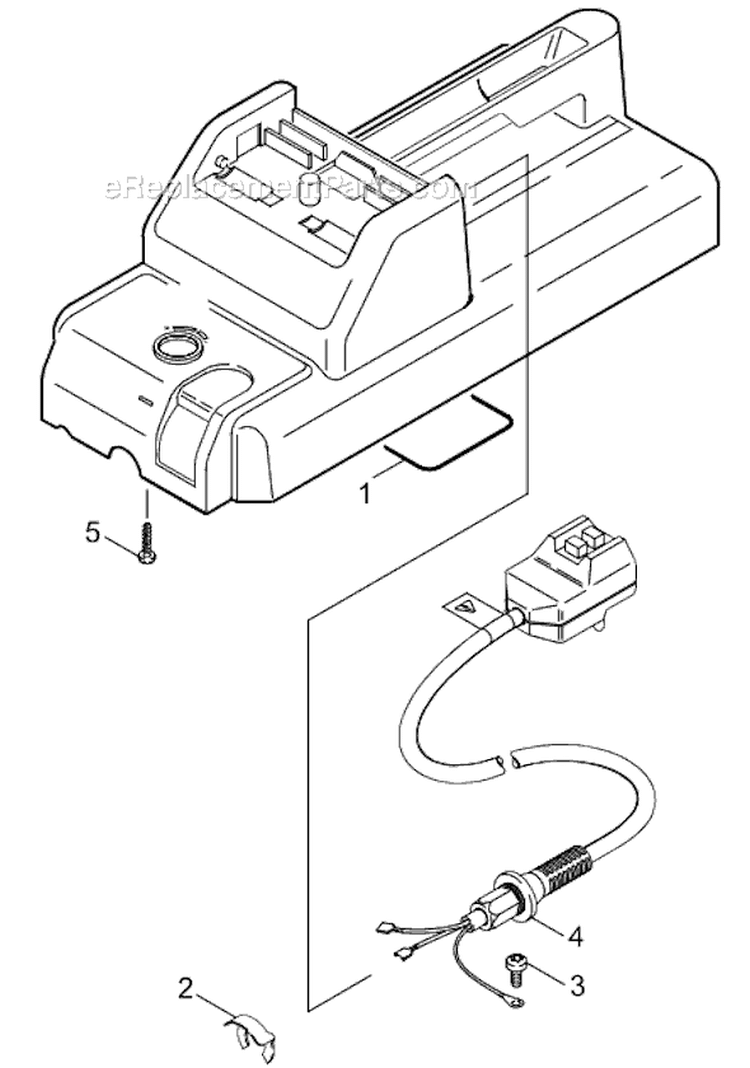 Page B Diagram and Parts List for K585 K 585 1.974-680.0 Karcher Pressure Washer