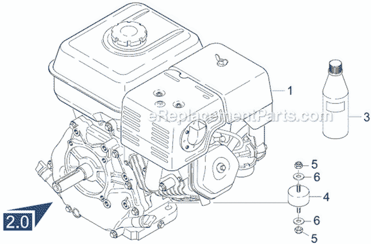 Page G Diagram and Parts List for K6000GH K 6000 GH 1.194-109.0 Karcher Pressure Washer
