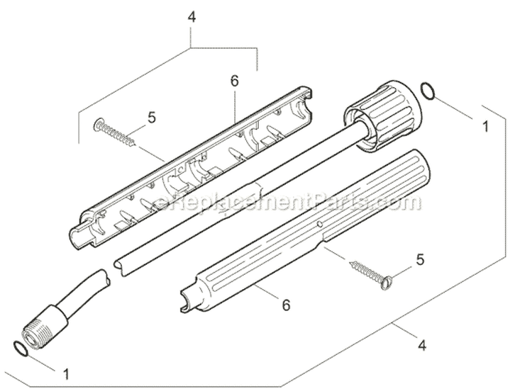 Page G Diagram and Parts List for K7000G K 7000G 1.187-104.0 Karcher Pressure Washer