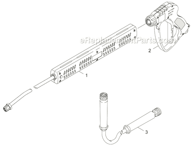 Page E Diagram and Parts List for K9000G K 9000 G 1.187-105.0 Karcher Pressure Washer