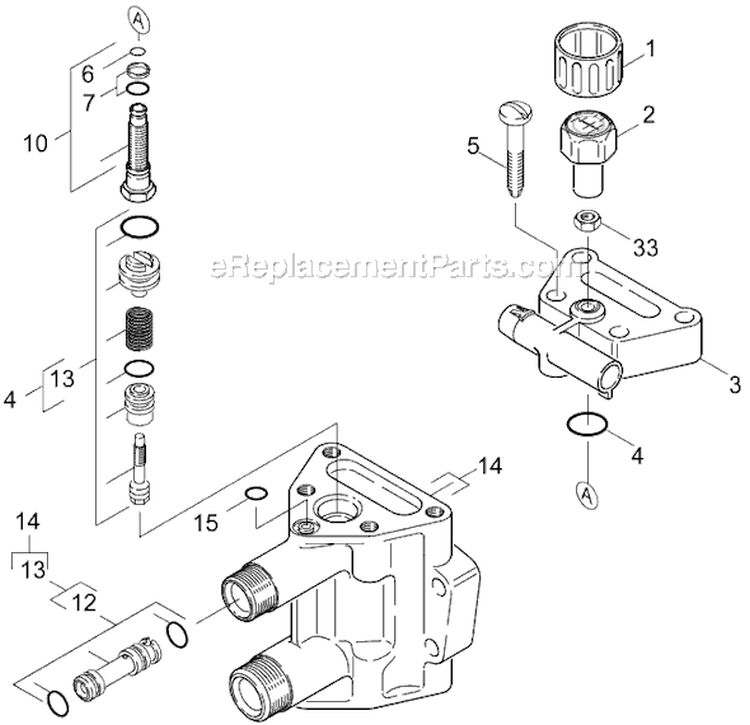 Page D Diagram and Parts List for KRACING K Racing 1.855-940.0 Karcher Pressure Washer
