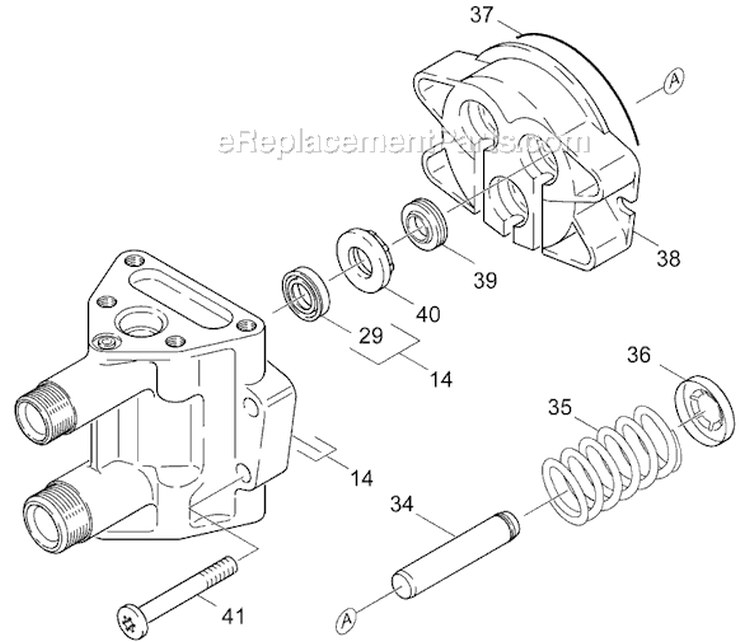 Page G Diagram and Parts List for KRACING K Racing 1.855-940.0 Karcher Pressure Washer