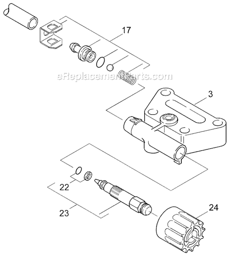 Page E Diagram and Parts List for KRACING K Racing 1.855-950.0 Karcher Pressure Washer