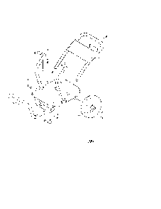 1.0 Handle/Wheel/Cap Diagram and Parts List for HD2500G  Karcher Pressure Washer