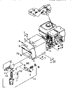 Component Diagram and Parts List for HD1050BX  Karcher Pressure Washer