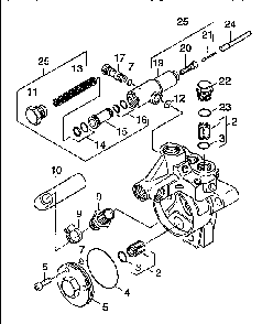 Speed control Diagram and Parts List for HD1050BX  Karcher Pressure Washer