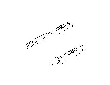 Jet Pipe Diagram and Parts List for K392M  Karcher Pressure Washer